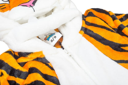 Kids Youth Child Tiger Halloween Cosplay Costume Flappy Suit