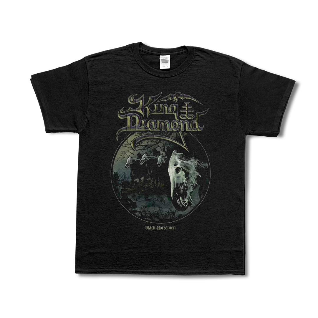 King Diamond Horsemen Mens T Shirt Black