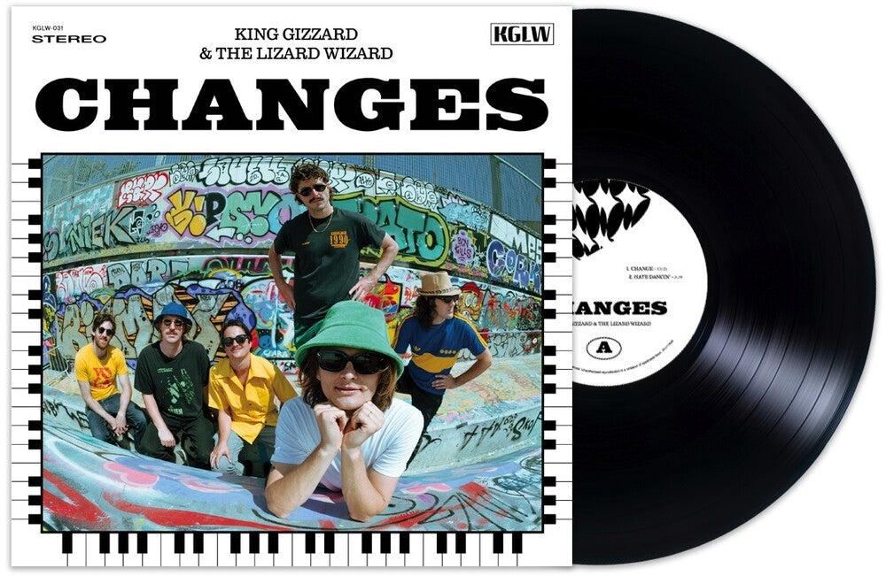 King Gizzard & The Lizard Wizard – Changes (Limited Edition Recycled Black Wax LP Vinyl) Vinyl Record