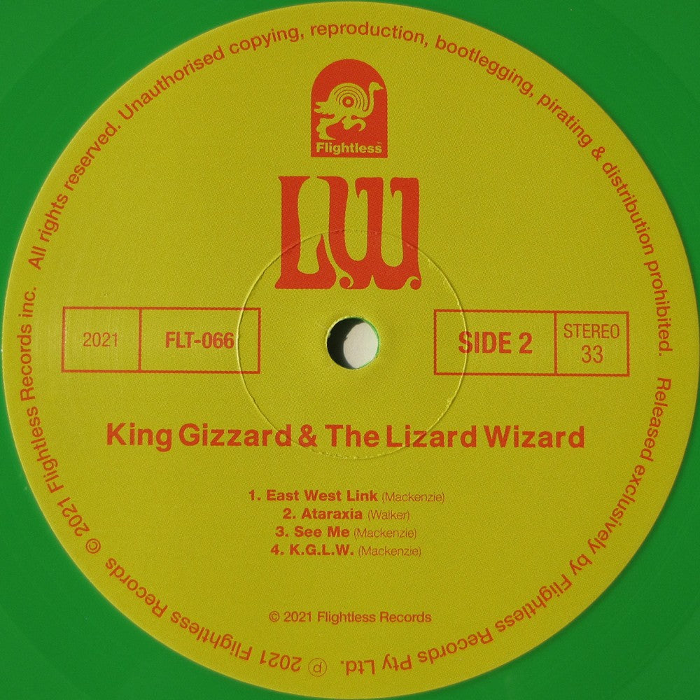 King Gizzard & The Lizard Wizard – L.W. (LP Vinyl) Vinyl Record