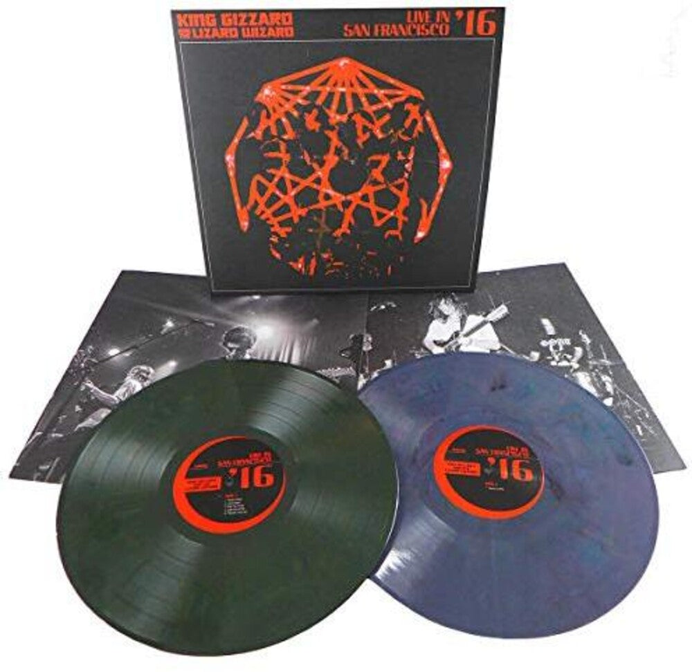 King Gizzard & The Lizard Wizard – Live In San Francisco '16 (Random Color 2-LP Vinyl) Vinyl Record