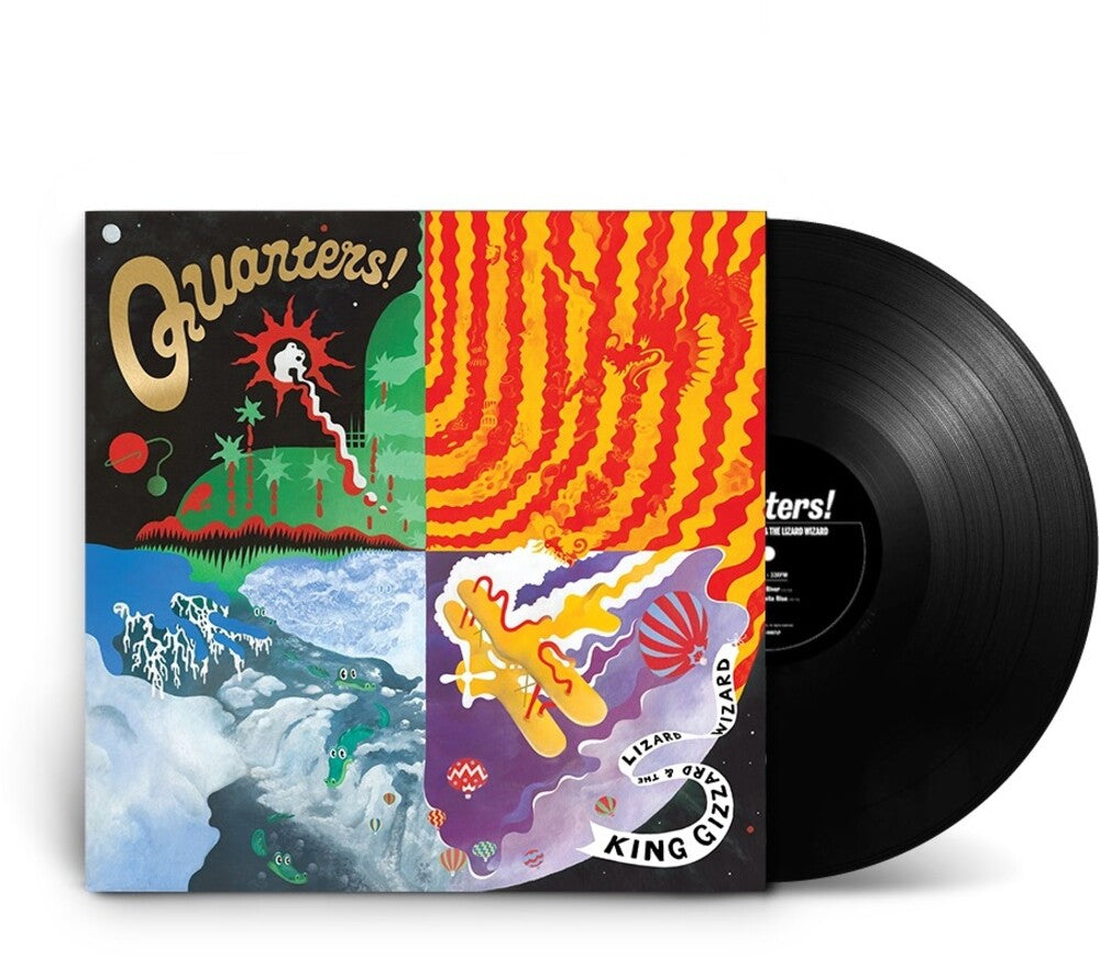 King Gizzard & The Lizard Wizard – Quarters (LP Vinyl) Vinyl Record
