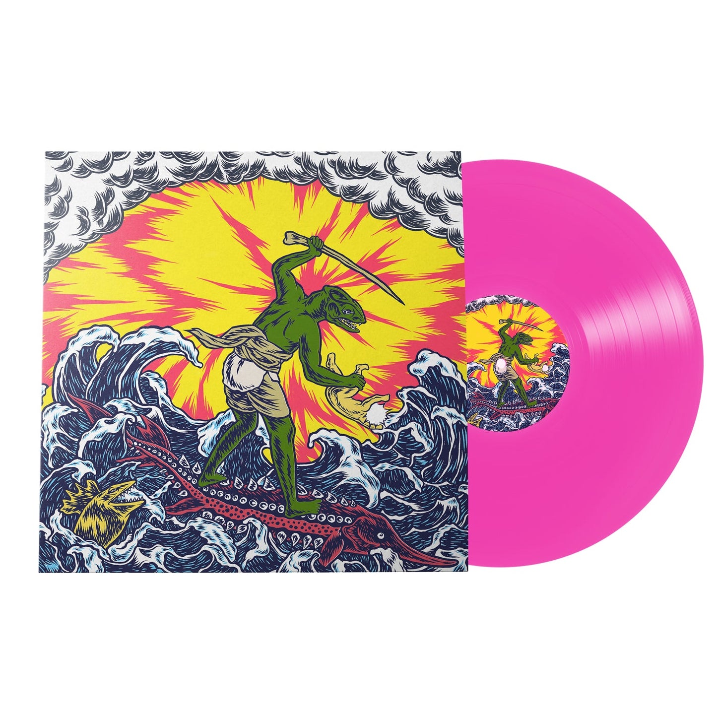 Teenage Gizzard (Monostereo Exclusive | 140 Gram Hot Pink Vinyl) Vinyl Record