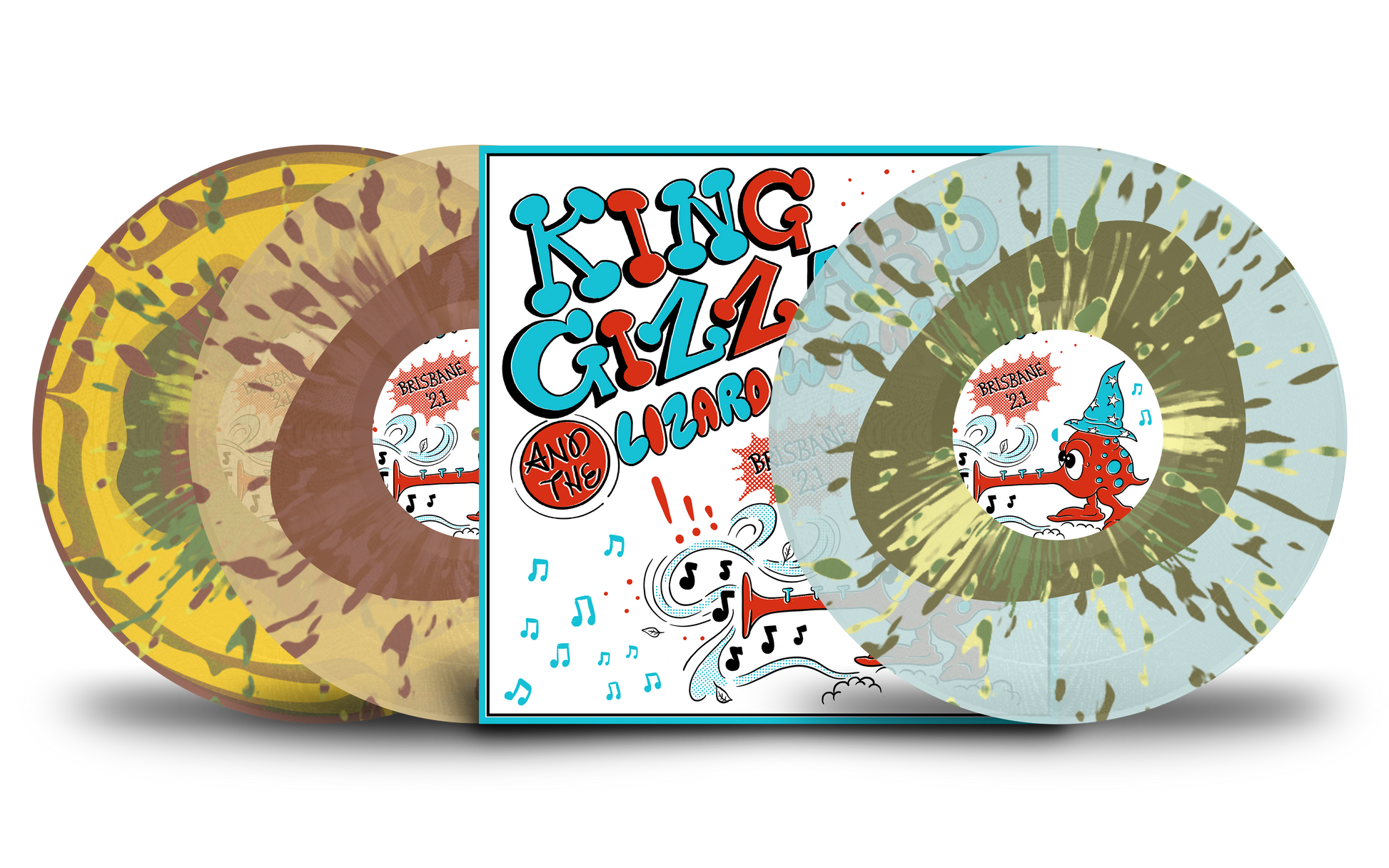 Live in Brisbane '21 - Stuing in the Juices 3LP - Needlejuice Records - Vinyl Record