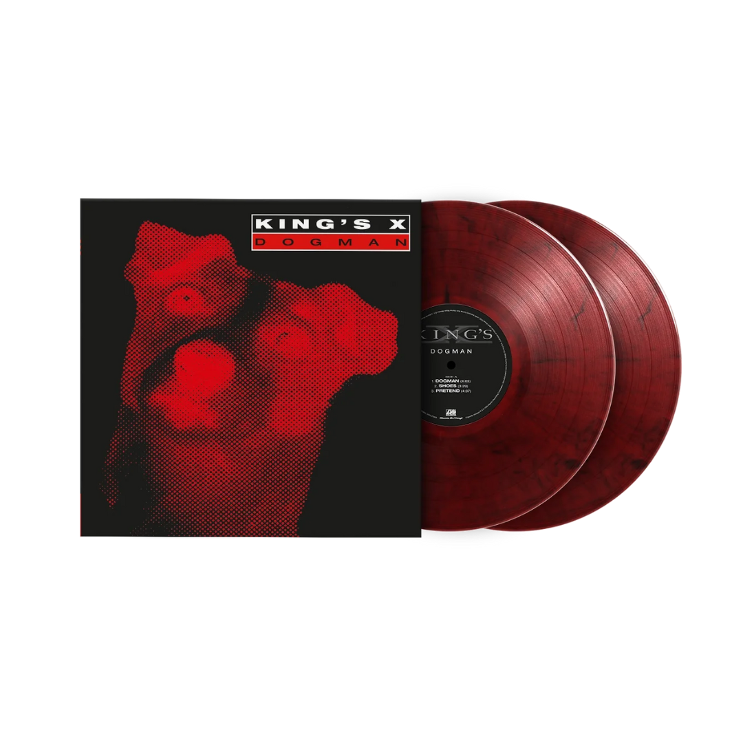 King's X - Dogman [Black & Red Marble 2LP] Vinyl Record