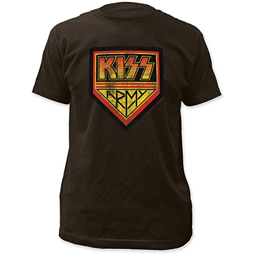 Kiss Kiss Kiss Army Fitted Jersey Tee [T-Shirt]