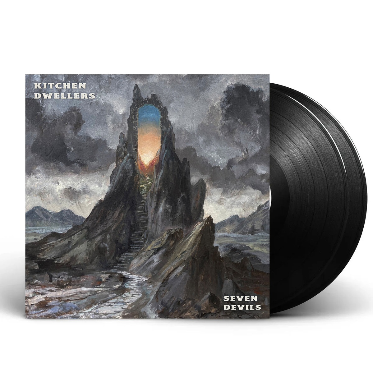 Kitchen Dwellers – Seven Devils (Blue & Orange Galaxy 2-LP Vinyl) Vinyl Record
