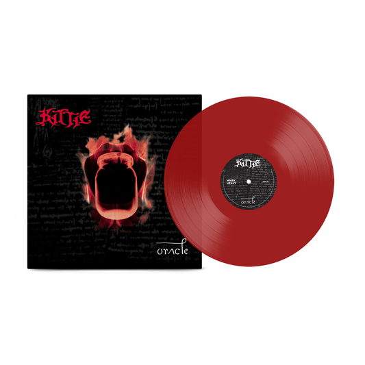 Kittie Oracle Orange & Black Marble Vinyl Record