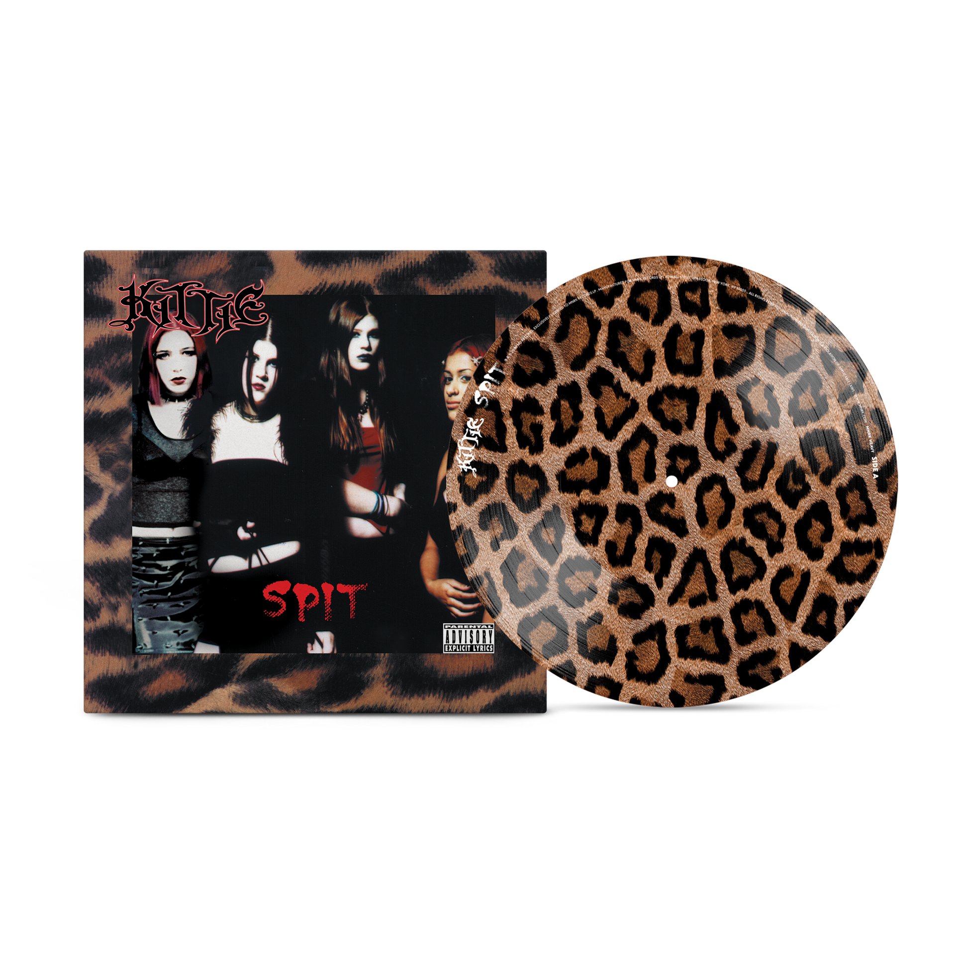 Kittie - Spit Leopard Print Vinyl Record
