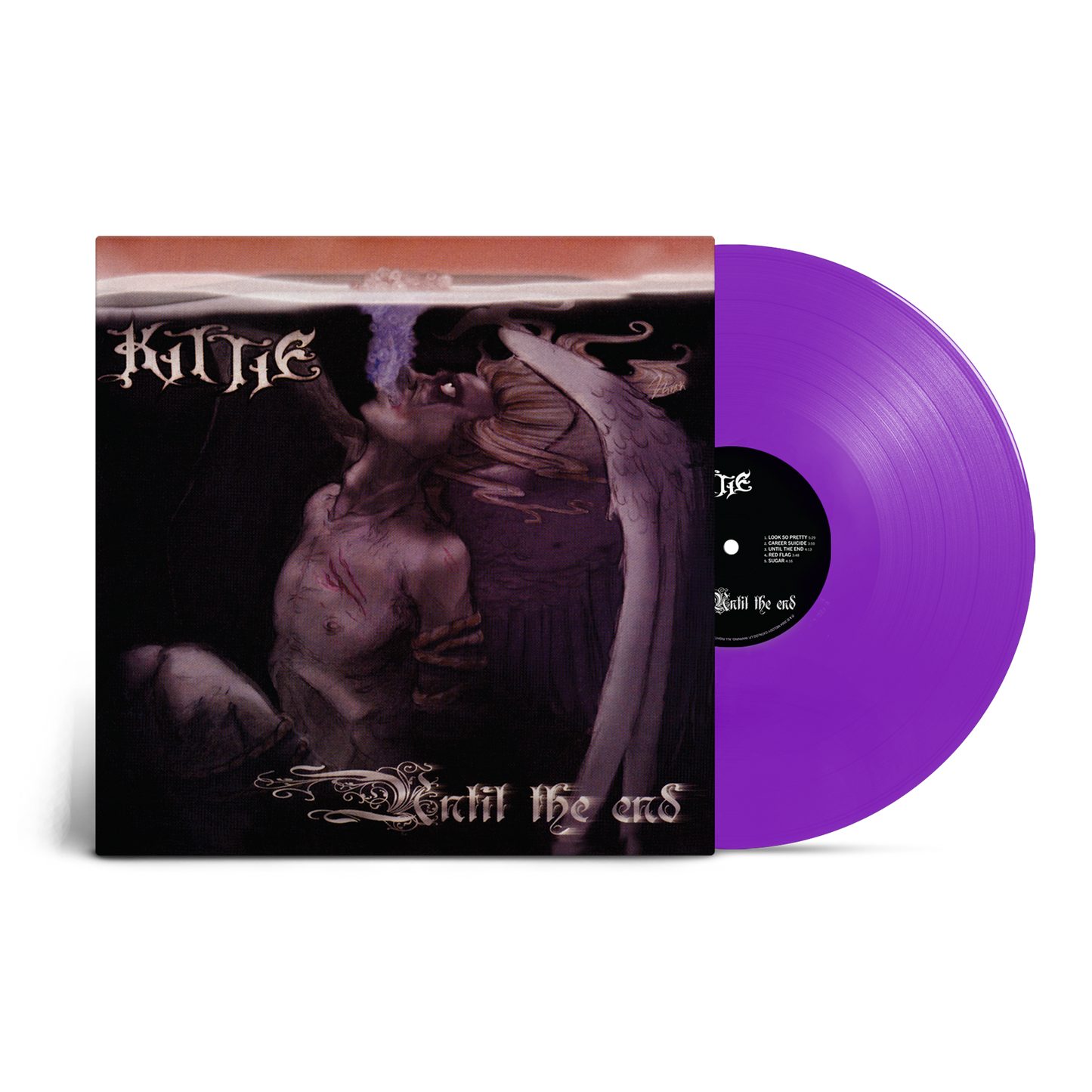 Kittie ‘Until the End’ Deep Purple Vinyl Record