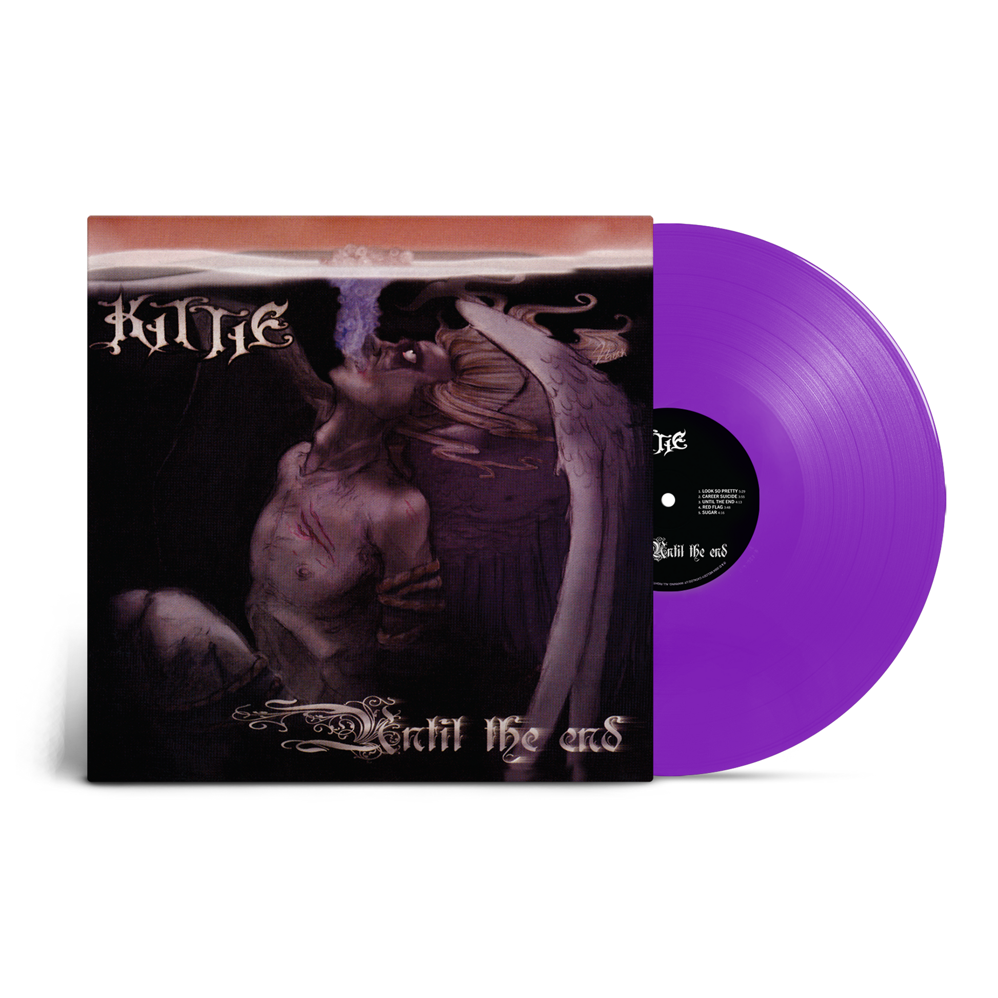 Kittie ‘Until the End’ Deep Purple Vinyl Record