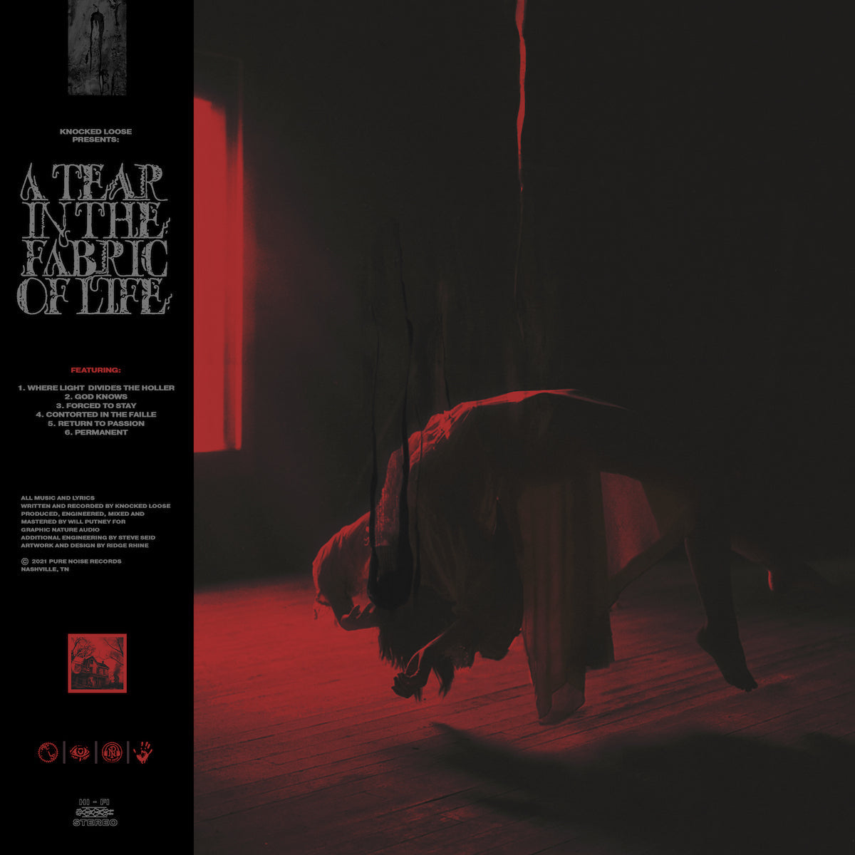 A Tear In The Fabric Of Life (Colored Vinyl, Blood Red W/ Black Splatter, Indie Exclusive) [Vinyl]