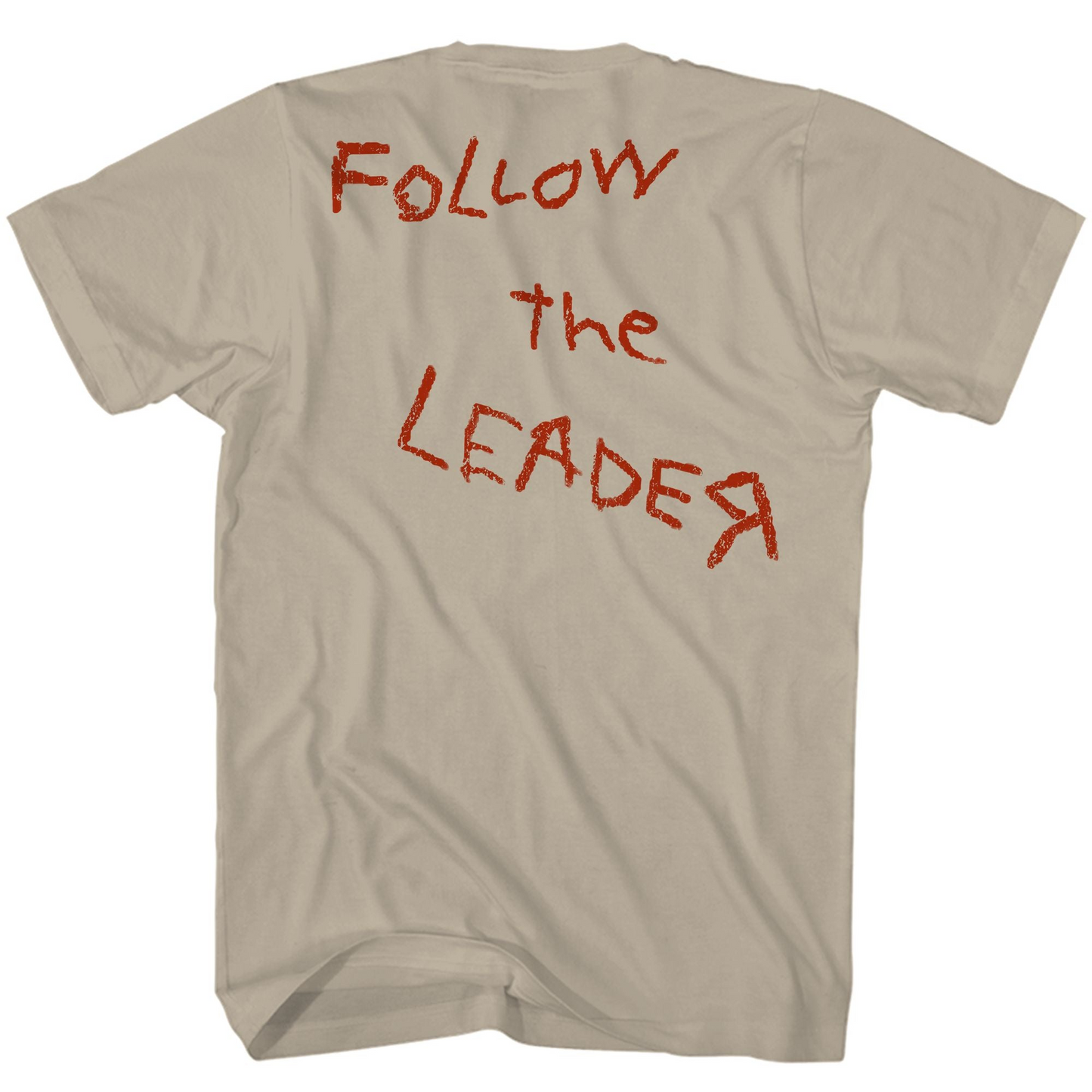 Korn Follow The Leader Mens T Shirt Tan