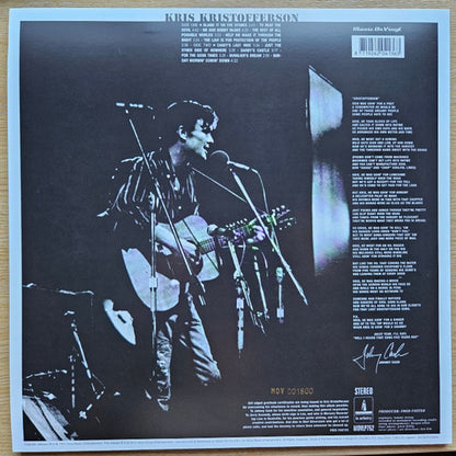 Kris Kristofferson – Kristofferson (180 Gram Orange LP Vinyl) Vinyl Record