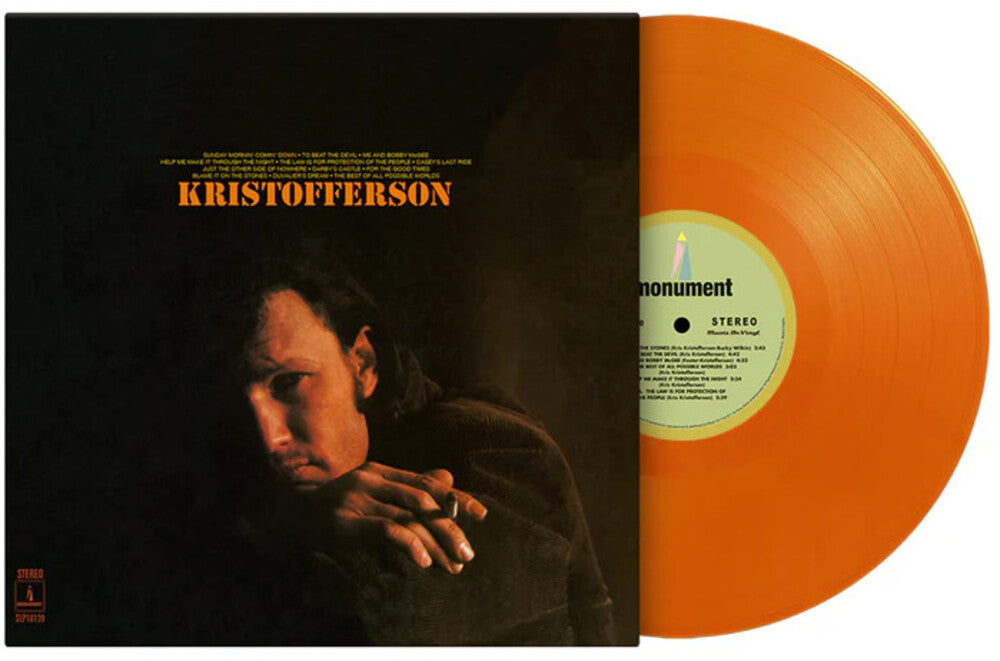 Kris Kristofferson – Kristofferson (180 Gram Orange LP Vinyl) Vinyl Record