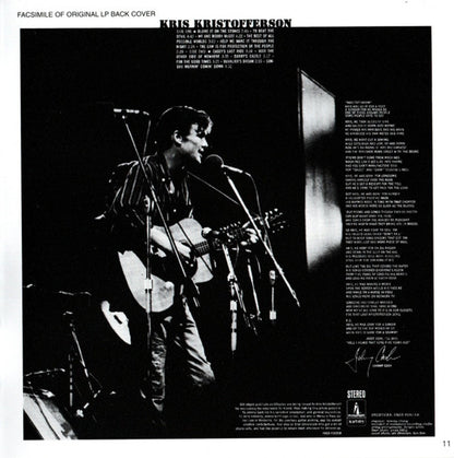 Kris Kristofferson – Kristofferson Music CD