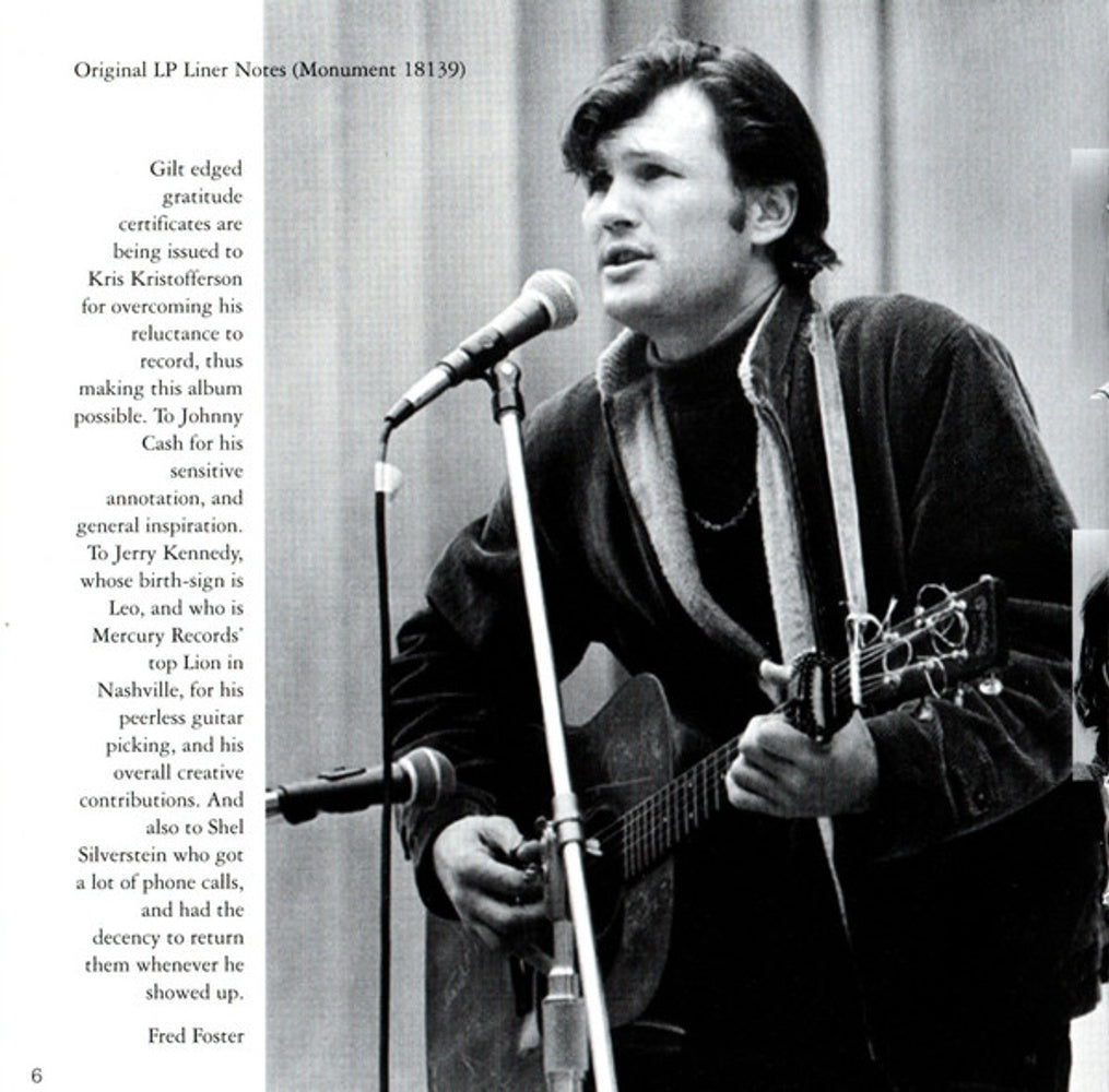 Kris Kristofferson – Kristofferson Music CD