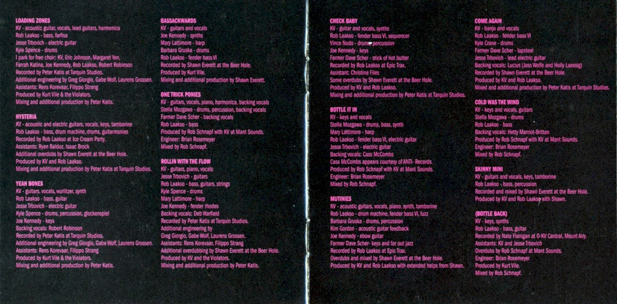 Kurt Vile – Bottle It In Music CD