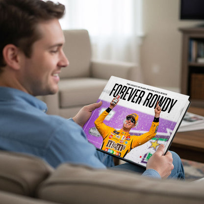 FOREVER ROWDY: The Legacy of Hard-Driving Kyle Busch Book - PREORDER ships 11/13/2026