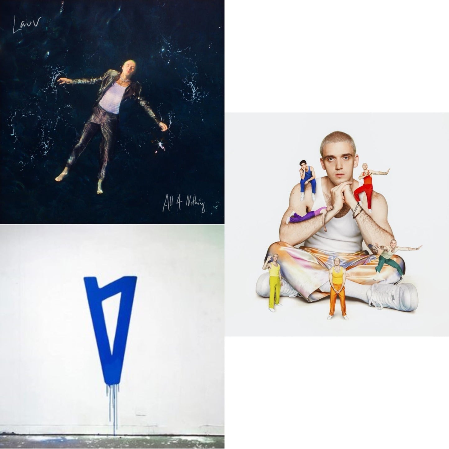 Lauv - How I'm Feeling (Clear LP Vinyl) & I Met You When I Was 18 (2LP) & All 4 Nothing (X)