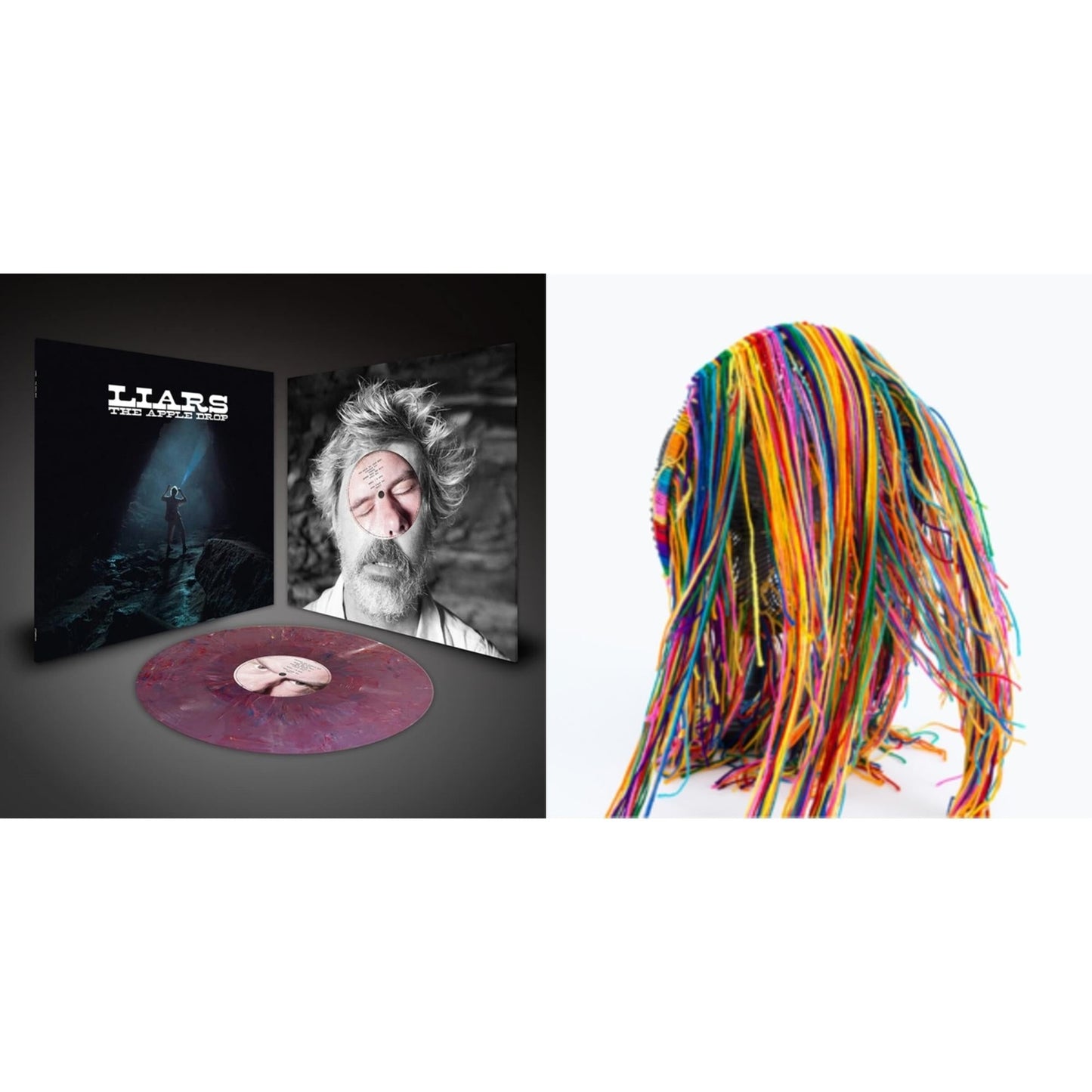 Liars - Apple Drop (Limited Edition/Recycled Color LP Vinyl) & Mess (2LP/Recycled Color Vinyl)