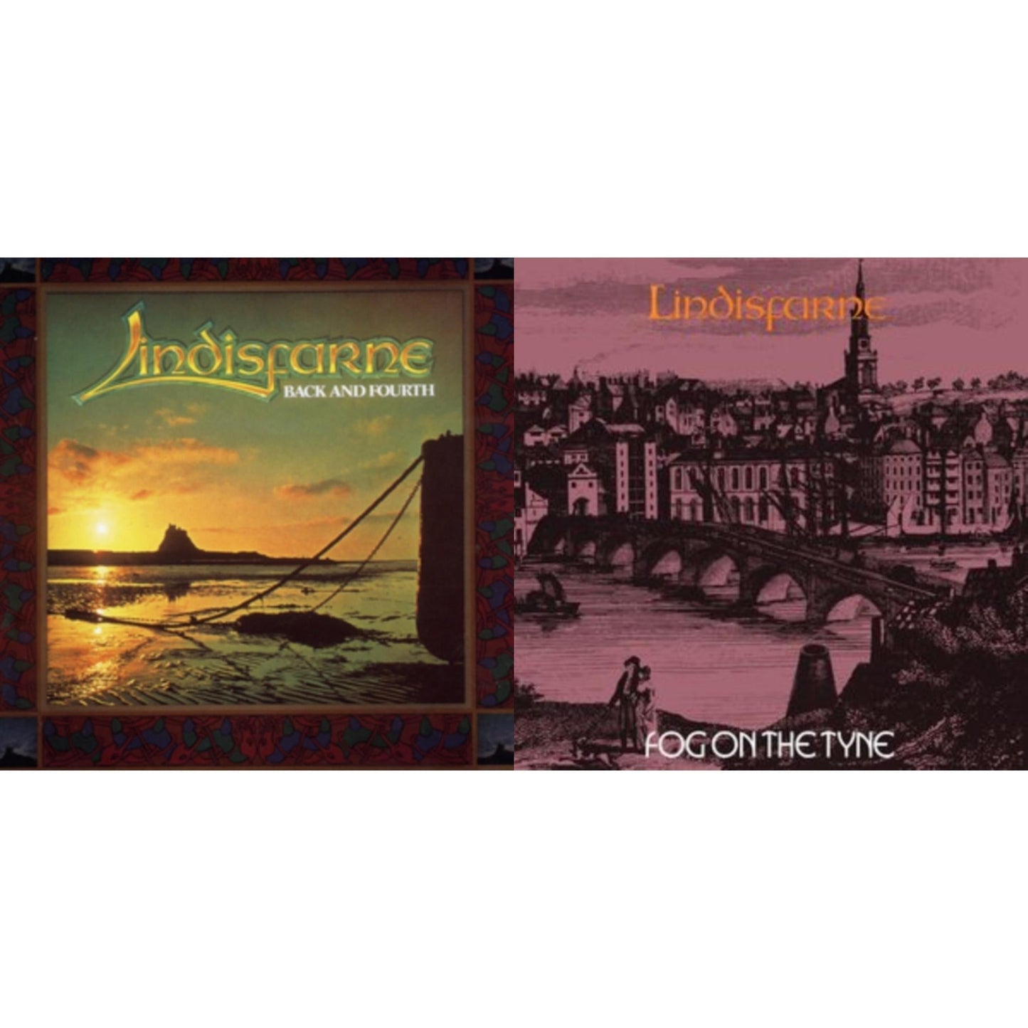 Lindisfarne - Back & Fourth & Fog On The Tyne - LP Vinyl Bundle