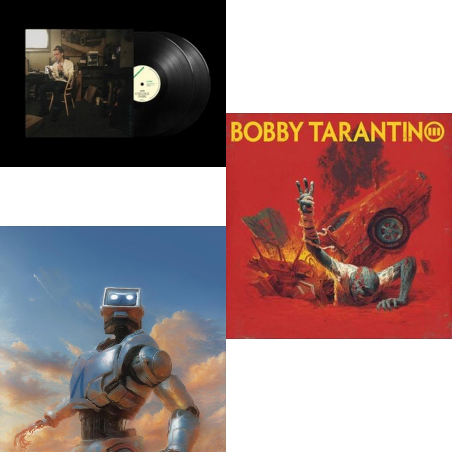 Logic - College Park (2LP) & Ultra 85 (Sky Blue Marble Vinyl/2LP) & Bobby Tarantino Iii (X)