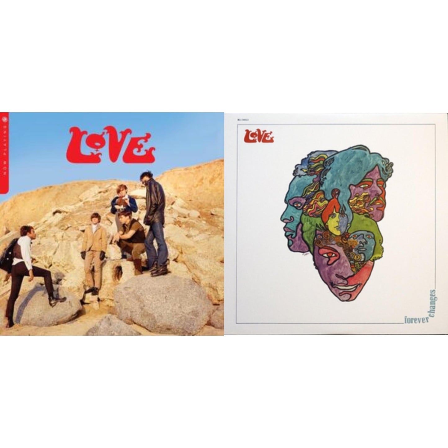 Love - Forever Changes & Now Playing (Red LP Vinyl)