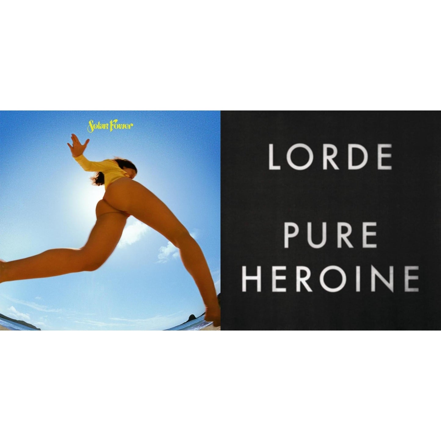 Lorde - Solar Power & Pure Heroine - LP Vinyl Bundle