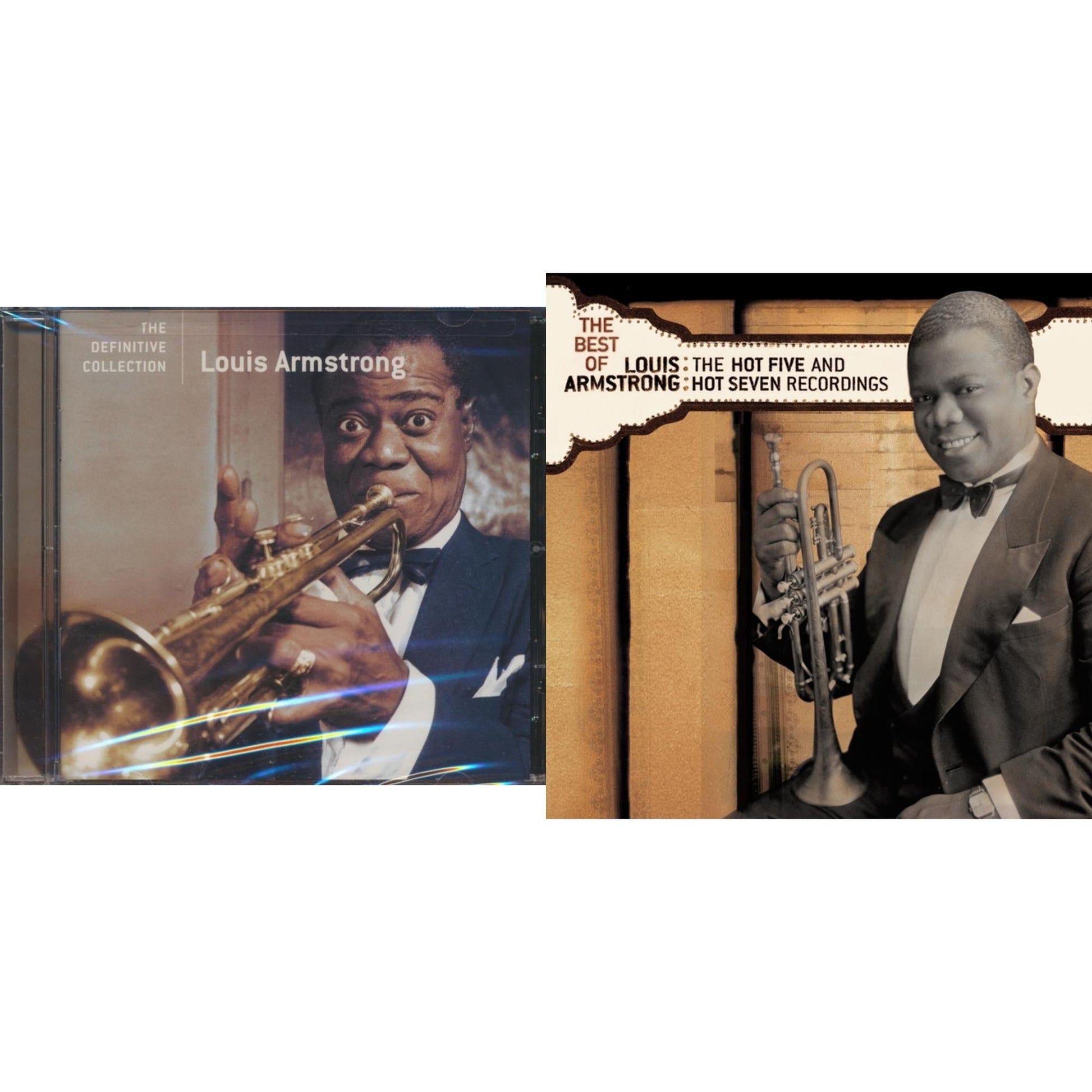 Louis Armstrong - Definitive Collection & Best Of Hot 5 & Hot 7 Recordings - CD Bundle