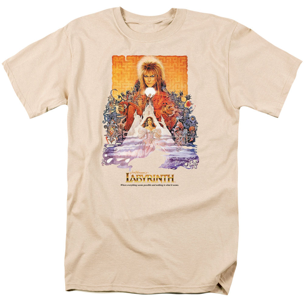 Labyrinth Movie Poster Mens T Shirt Athletic Heather