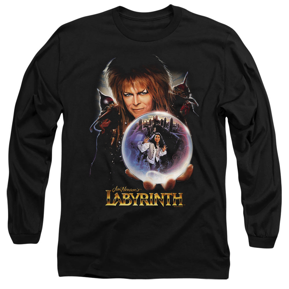 Labyrinth I Have A Gift Mens Long Sleeve Shirt Black Officially Licensed Officially Licensed