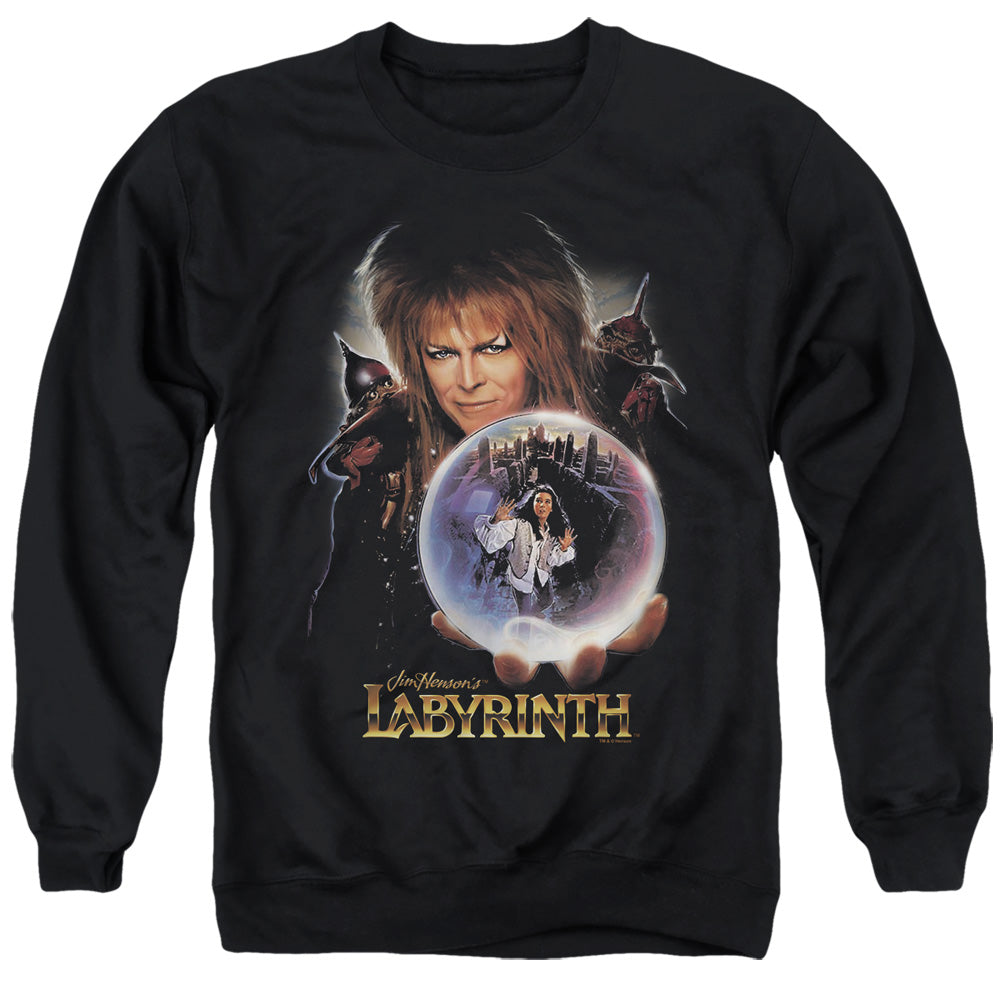Labyrinth I Have A Gift Mens Crewneck Sweatshirt Black Officially Licensed