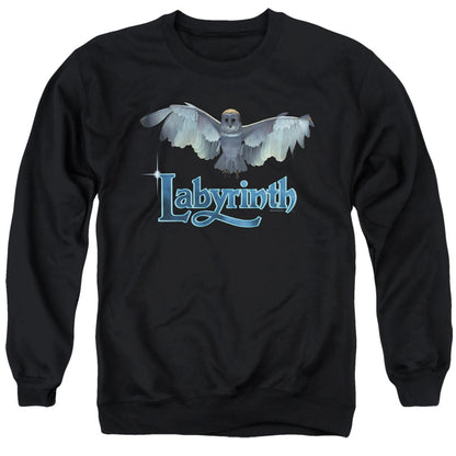 Labyrinth Title Sequence Mens Crewneck Sweatshirt Black Officially Licensed