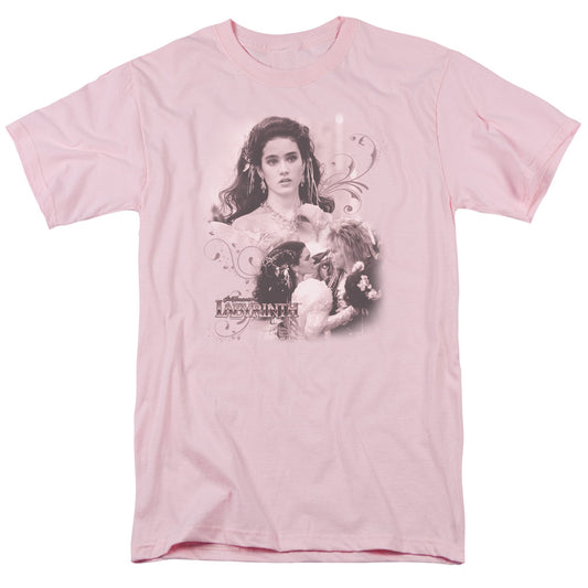 Labyrinth Sarah Mens T Shirt Pink