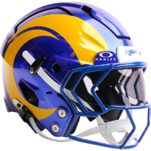Los Angeles Rams Full Size Authentic Axiom Football Helmet - NFL