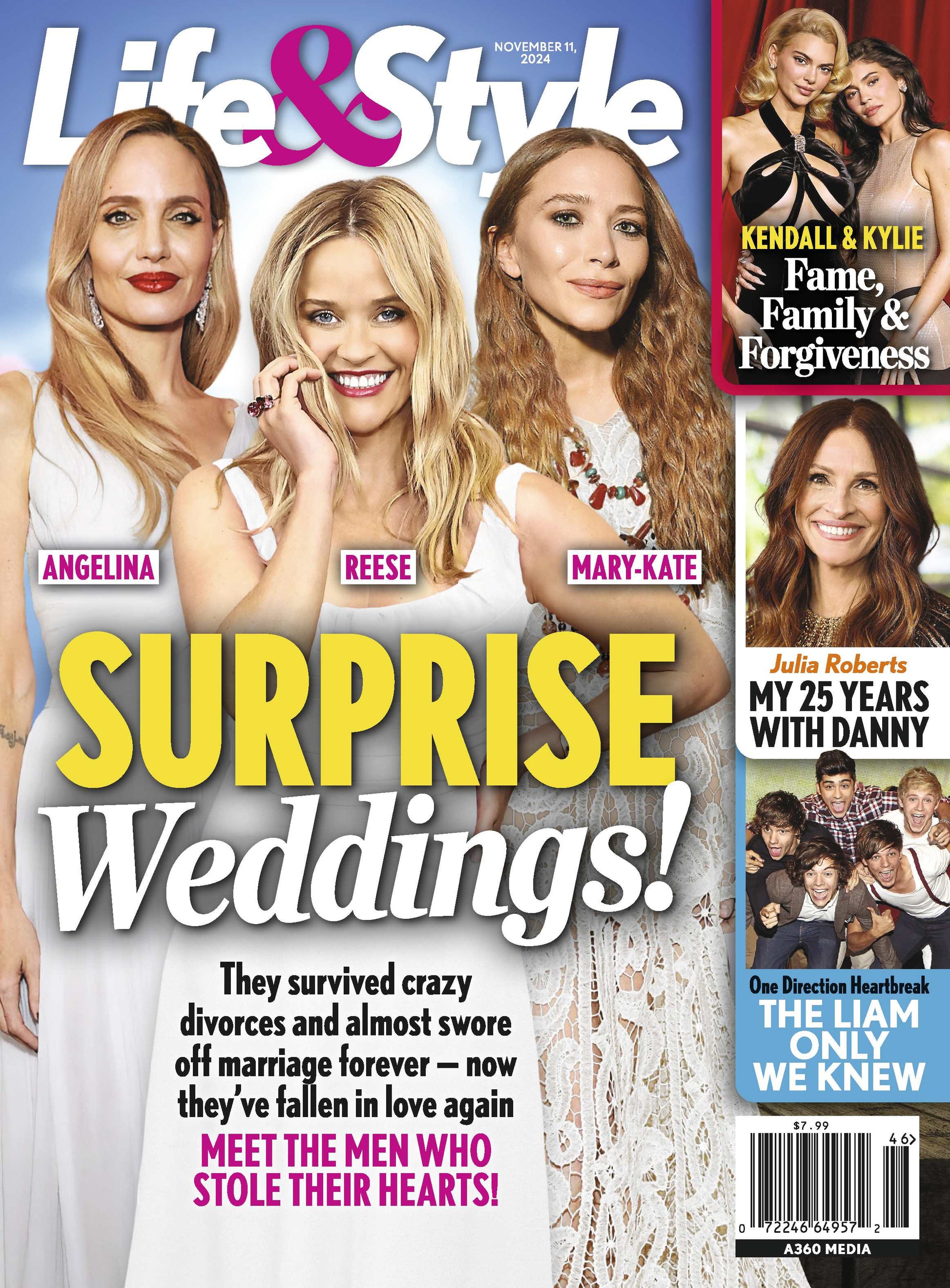 Life & Style - 11.11.24 Angelina Jolie, Mary-Kate Olsen & Reese Witherspoon Survived Crazy Divorces & Almost Swore Off Marriage Forever But Have Fallen In Love Again!