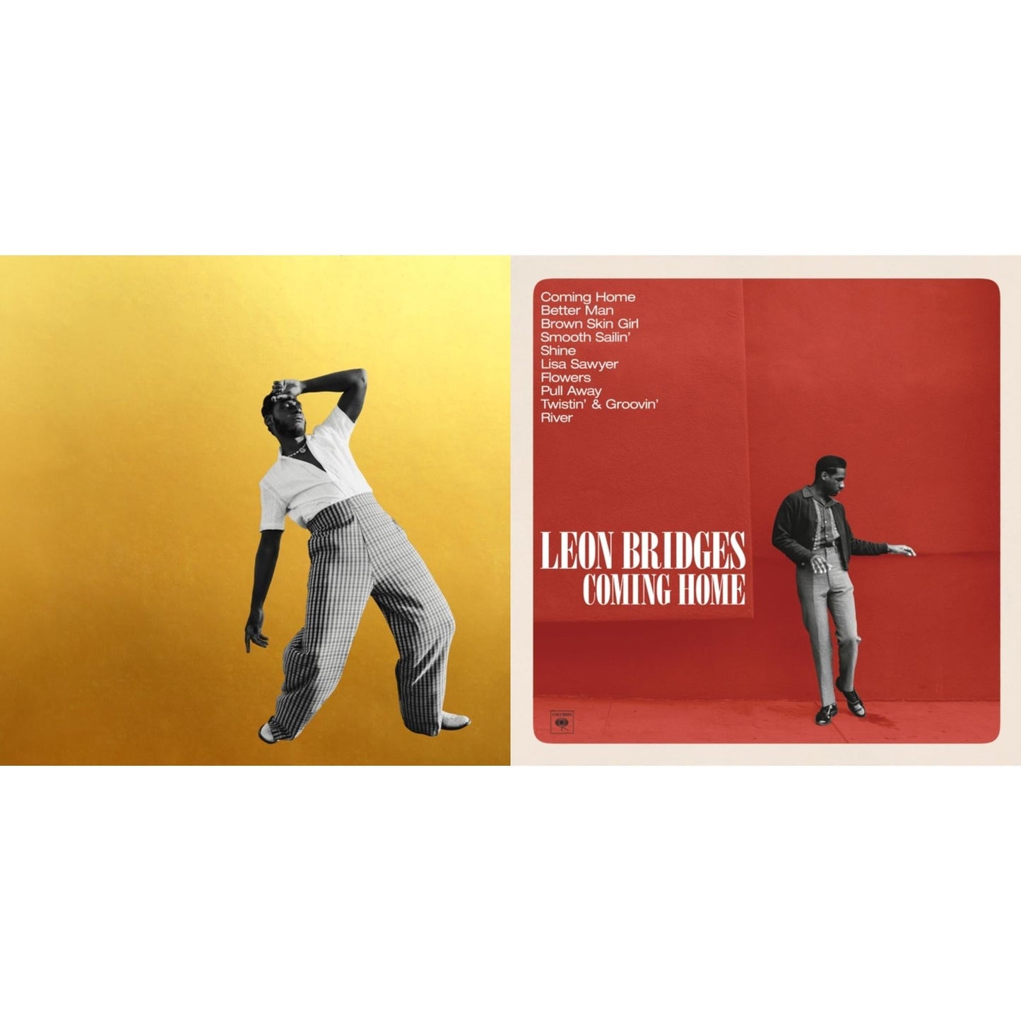 Leon Bridges - Gold-Diggers Sound & Coming Home (180G/Dl Card) - LP Vinyl Bundle
