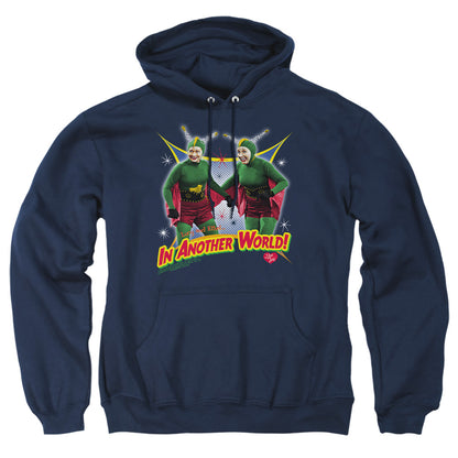 I Love Lucy In Another World Mens Hoodie Navy Officially Licensed
