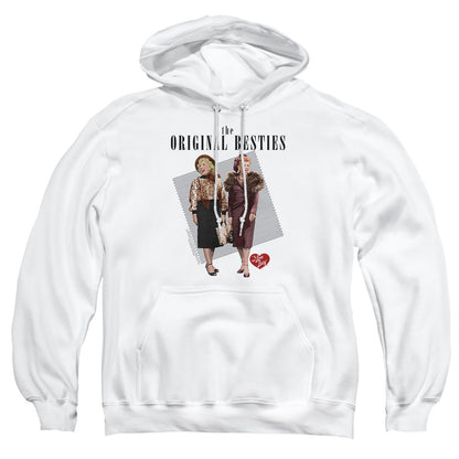 I Love Lucy Original Bestie Mens Hoodie White Officially Licensed