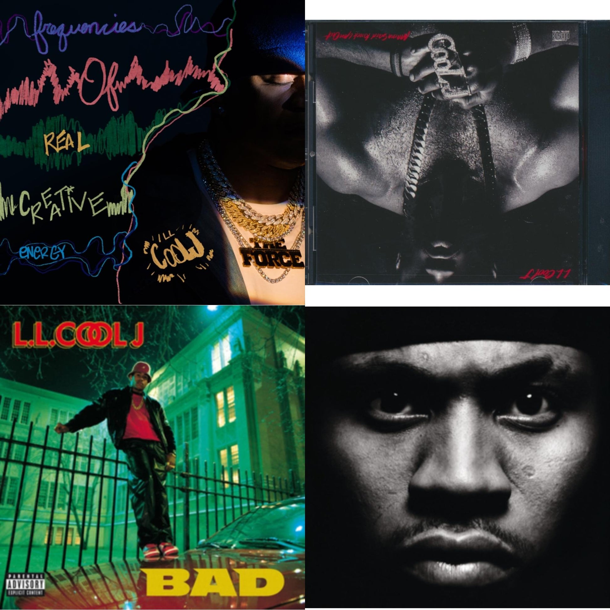 Ll Cool J - Force (X) & Mama Said Knock You Out & Bigger & Deffer & All World - CD Bundle