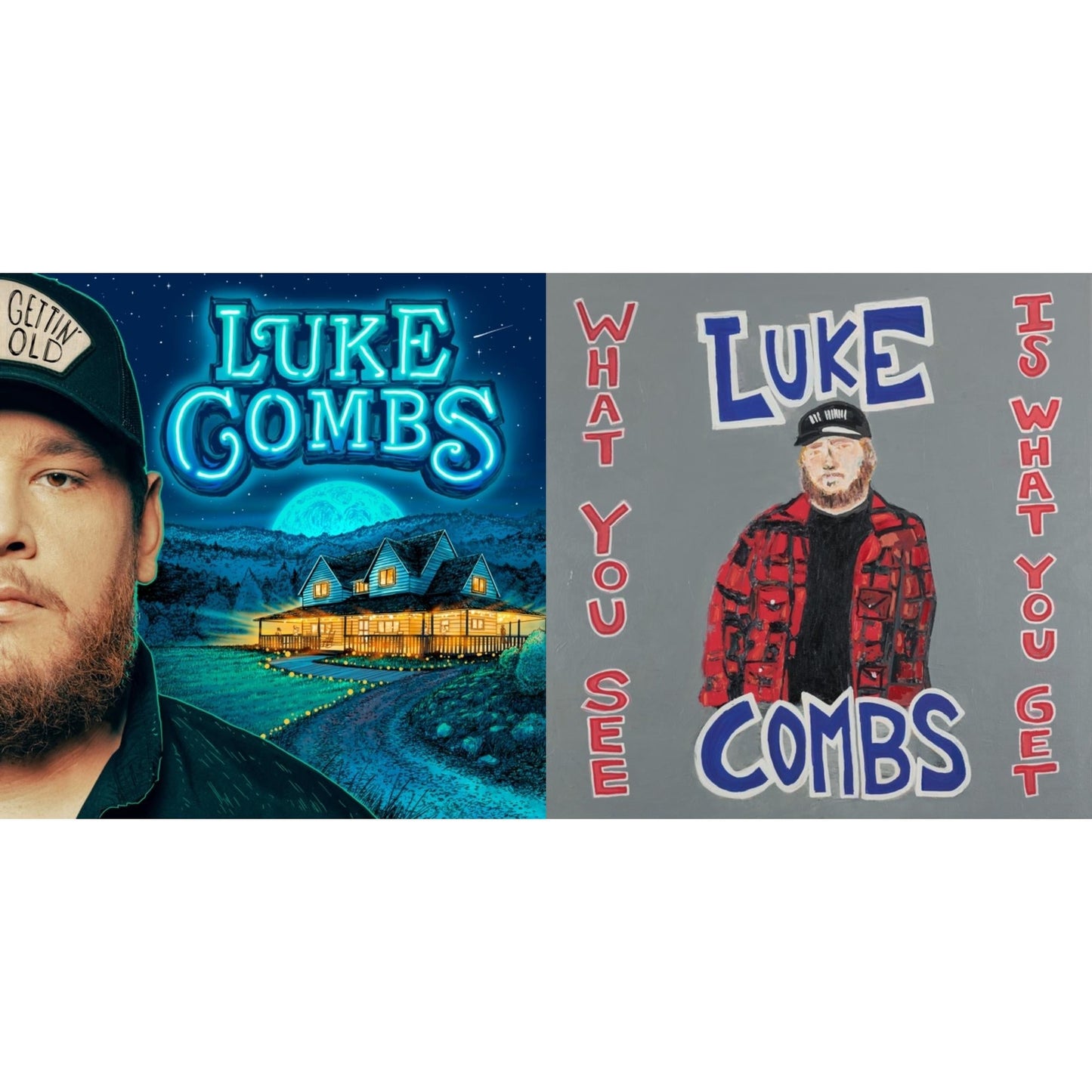 Luke Combs - What You See Is What You Get (2LP/140G) & Gettin' Old (2LP)