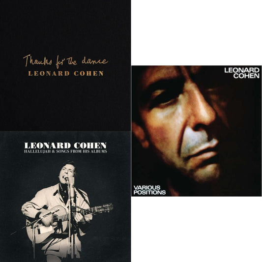Leonard Cohen - Thanks For The Dance (180G) & Hallelujah & Songs From His Albums (2LP) & Various Positions (150G/Dl Card)