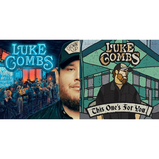 Luke Combs - Growin' Up (150G) & This One's For You (150G) - LP Vinyl Bundle