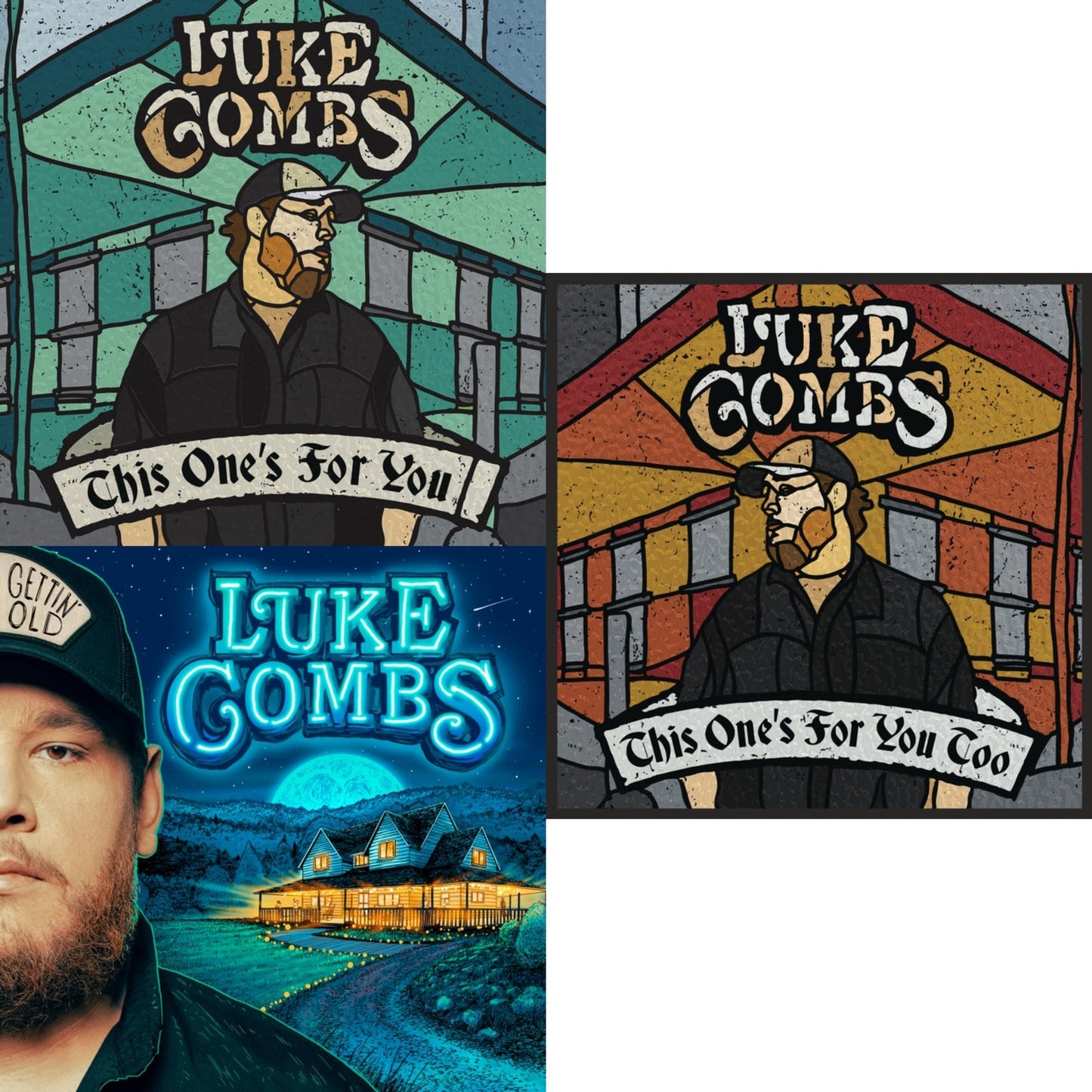 Luke Combs - This One's For You Too (Deluxe/2 LP/150G) & Gettin' Old (2LP) & This One's For You (150G)