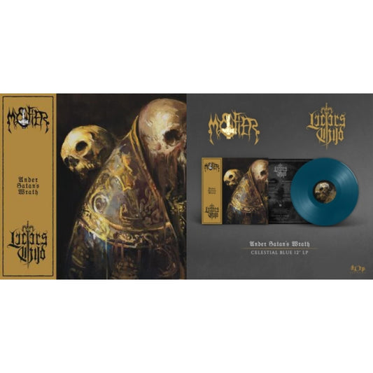 Lucifer's Child / Mystifier - Under Satan's Wrath & Under Satan's Wrath (Sea Blue LP Vinyl)