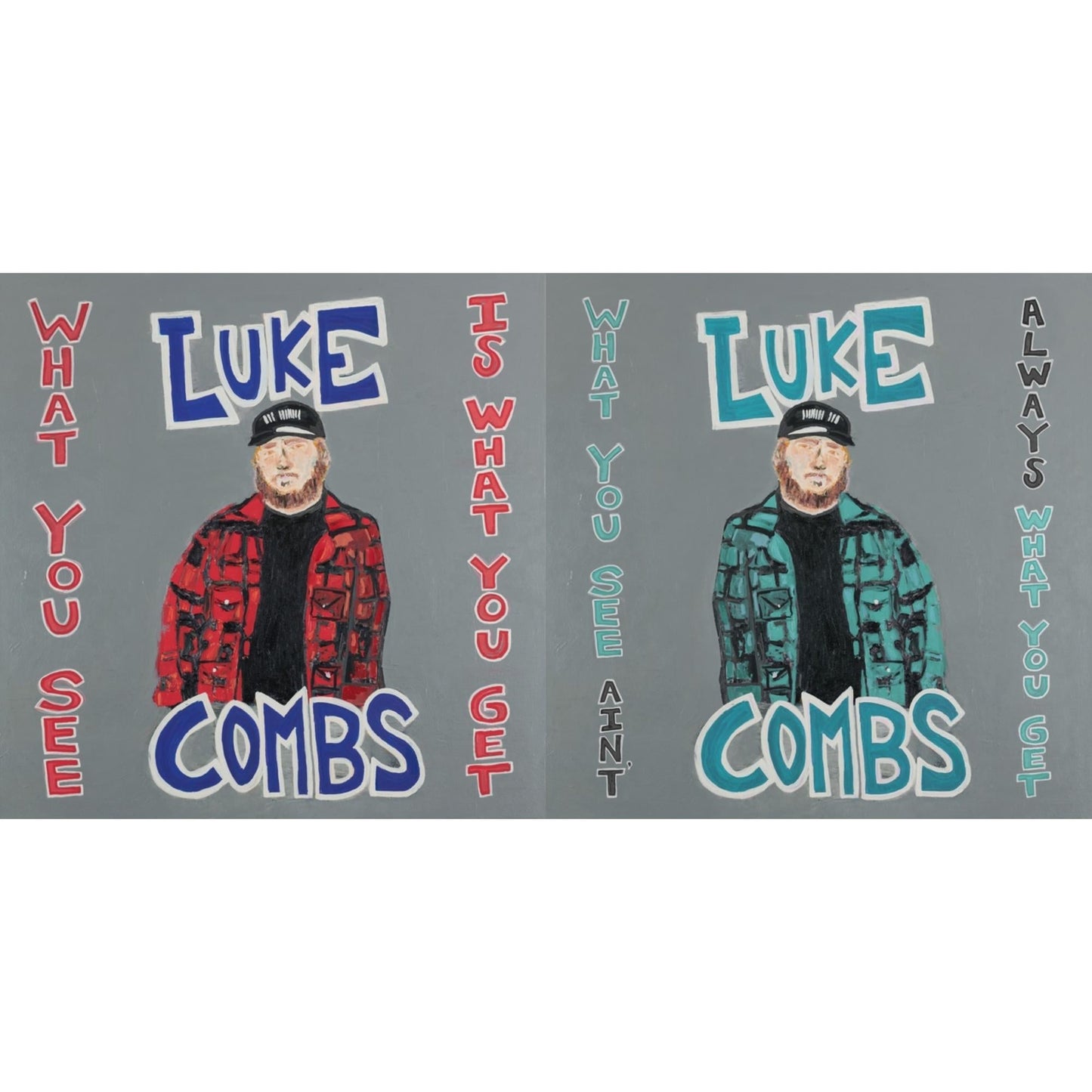 Luke Combs - What You See Is What You Get (2LP/140G) & What You See Ain't Always What You Get (Deluxe Edition) (3LP/140G)