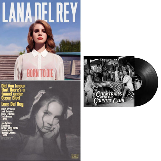 Lana Del Rey - Chemtrails Over The Country Club & Did You Know That There’S A Tunnel Under Ocean Blvd (X) (2LP/180G) & Born To Die