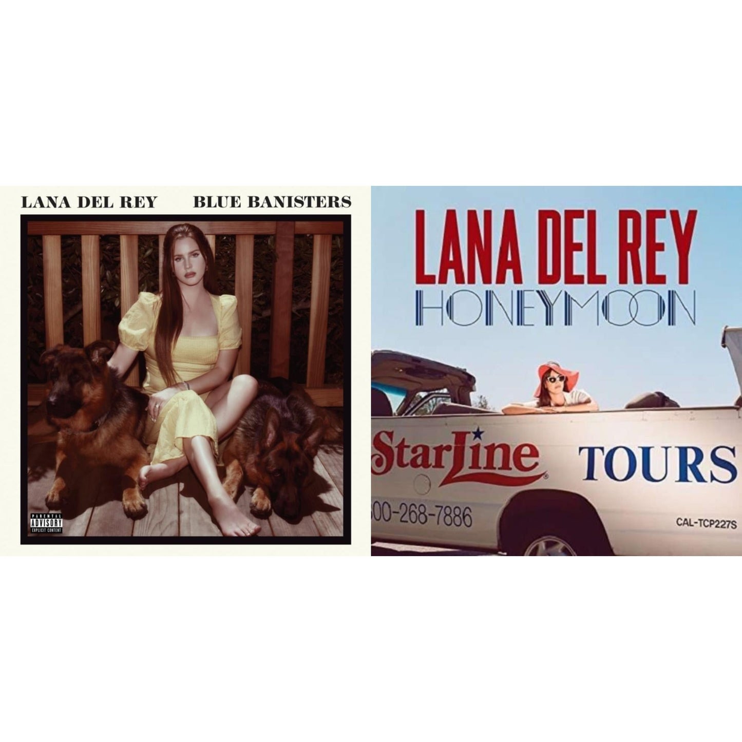 Lana Del Rey - Blue Banisters (2LP) & Honeymoon