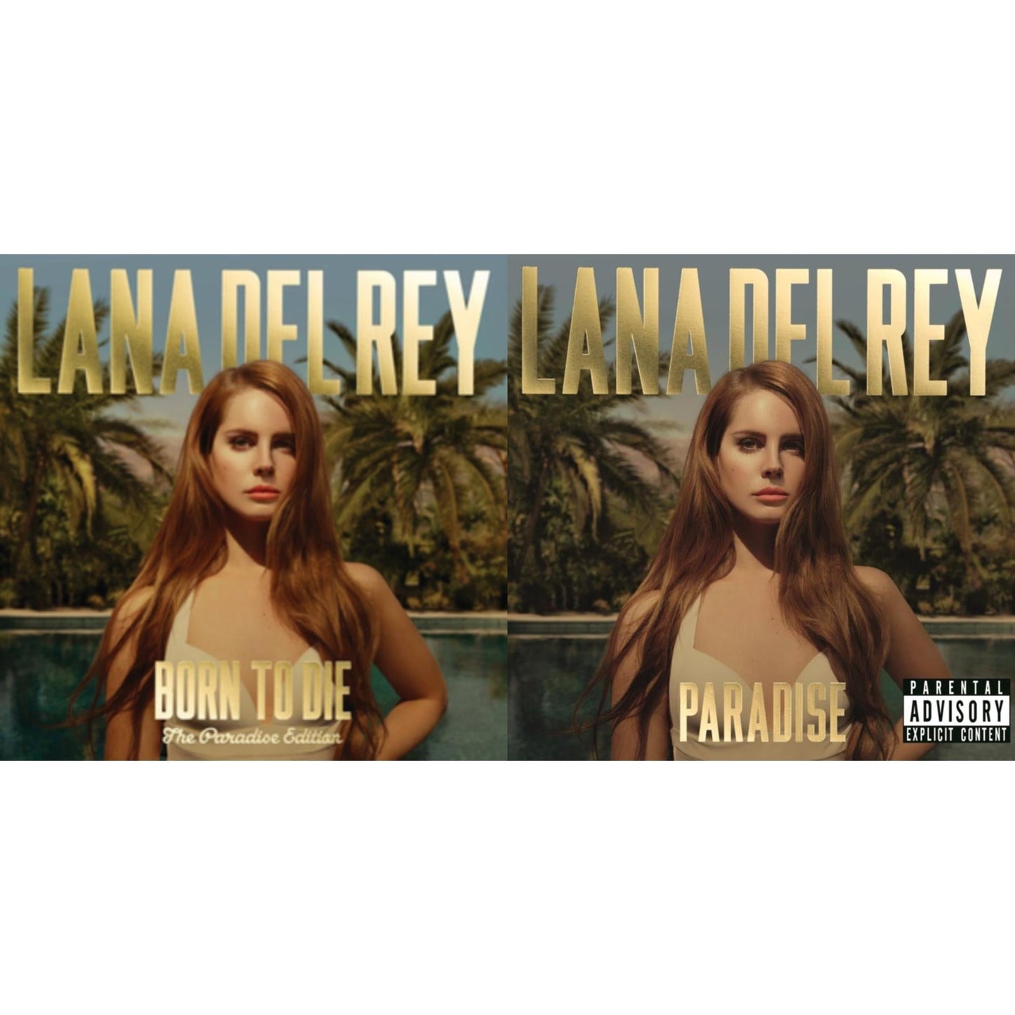 Lana Del Rey - Born To Die (Paradise Edition) (Only The Bonus Material) & Paradise - LP Vinyl Bundle